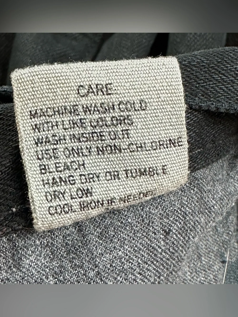 Polo Ralph Lauren Classic 867 Jeans 50x30 BIG (tag 52Bx32) Cotton Black